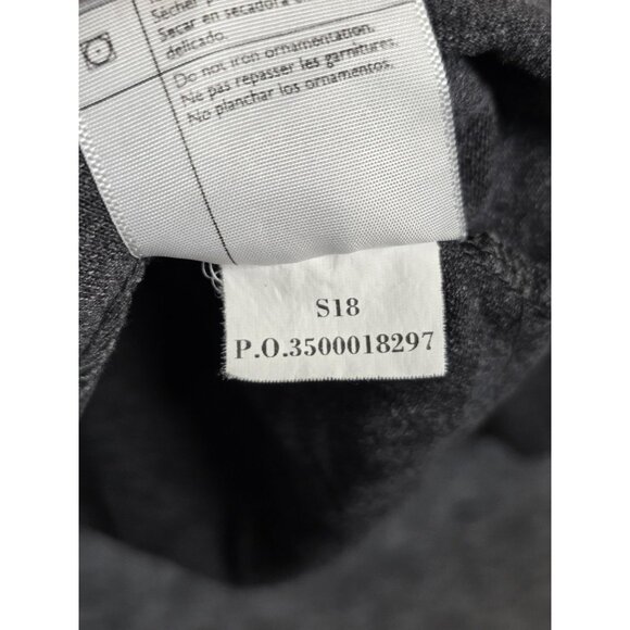 Carhartt Shirt Mens Medium Gray Long Sleeve Logo Workwear K231 Stains Damage - Picture 5 of 9